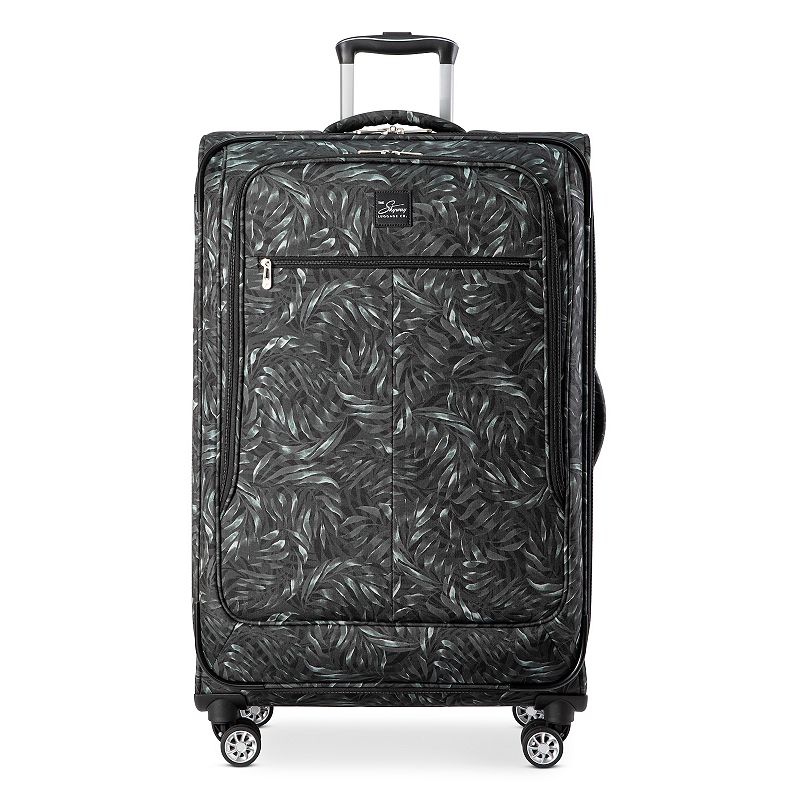Skyway Flair 2.0 Soft Side Checked Luggage, Safari Green