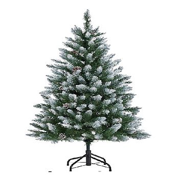 Artificial Christmas Tree with Realistic PVC Needle Branches, Easy Assembly