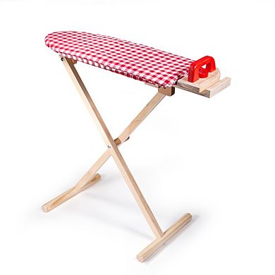 Wooden Iron and Ironing Board