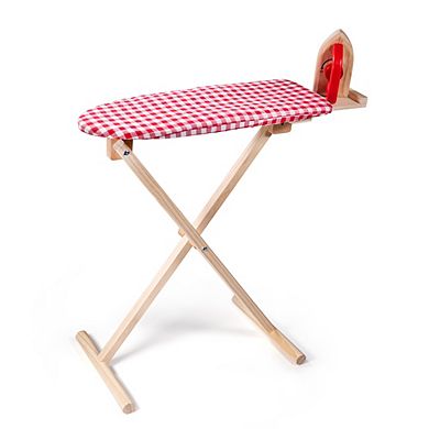 Wooden Iron and Ironing Board