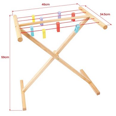 Wooden Clothes Airer