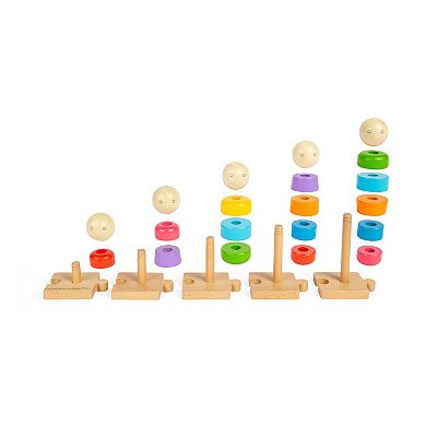 Rainbow Family - Stacking and Sorting