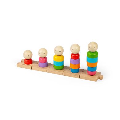 Rainbow Family - Stacking and Sorting