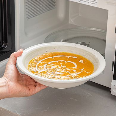 16-piece Stoneware Dinnerware Set, incl. Dinner Plates, Dessert Plates, Soup Plates, Bowls, for 4