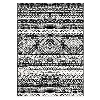 Boho Rug Machine Washable Rugs Anti-Slip Backing Rugs Geometric Bohemia Area Rug