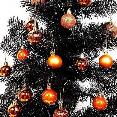 34 PCS Shatterproof Christmas Ball Ornaments Set, Bulk Xmas Tree Decor for Holiday, Wedding & Party