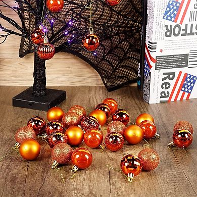 34 PCS Shatterproof Christmas Ball Ornaments Set, Bulk Xmas Tree Decor for Holiday, Wedding & Party