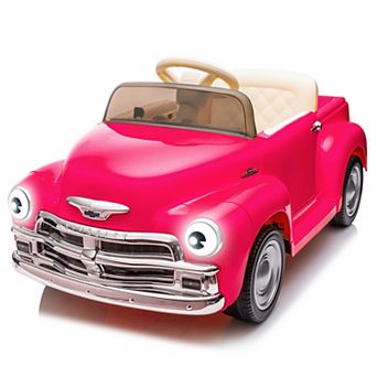 12V Kid Ride On Car,Licensed Chevrolet 3100 Pickup Battery Powered Electric Vehicle + Remote Control
