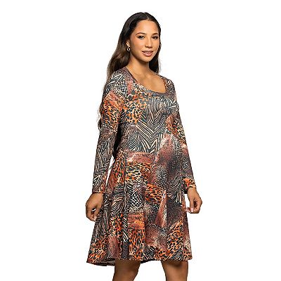 fitted lace wedding dress Smocking Tube Maternity Flare Midi Dress – HELLO MIZ main image 1