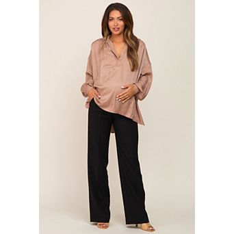Maternity Straight Leg Maternity Dress Pants