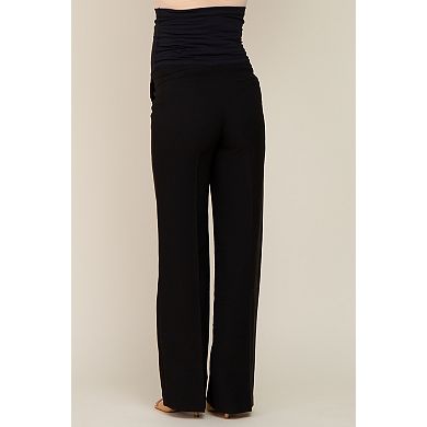 Maternity Straight Leg Maternity Dress Pants