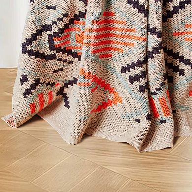 Peace Nest Hand Woven Throw Blanket