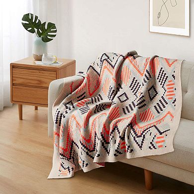 Peace Nest Hand Woven Throw Blanket