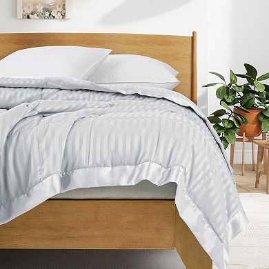 Peace Nest Blanket with Satin Trim