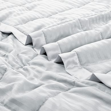 Peace Nest Blanket with Satin Trim