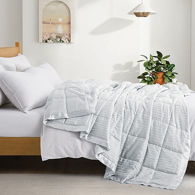 Peace Nest Blanket with Satin Trim