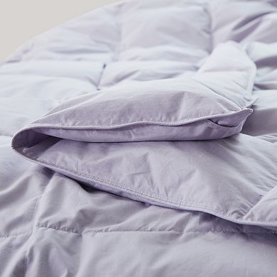 Puredown Lightweight 100% Cotton Down & Feather Comforter