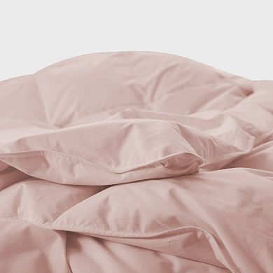 Puredown All Season Organic Cotton Down & Feather Comforter