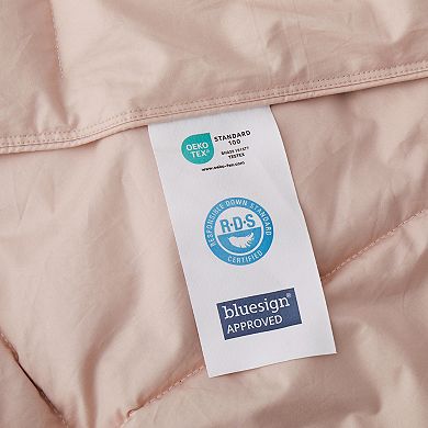 Puredown All Season Organic Cotton Down & Feather Comforter