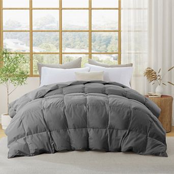 Puredown All Season Organic Cotton Down & Feather Comforter