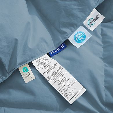 Puredown All Season 100% Cotton Puff Down Comforter