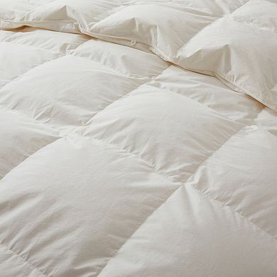 Puredown Organic Cotton 90% Down Comforter for All Season