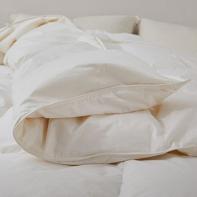 Puredown Organic Cotton 90% Down Comforter for All Season