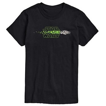 Men's Star Wars Millennium Falcon St. Patrick's Day Graphic Tee