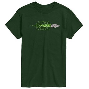 Men's Star Wars Millennium Falcon St. Patrick's Day Graphic Tee