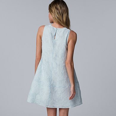 Women's Simply Vera Vera Wang Jacquard A-Line Dress
