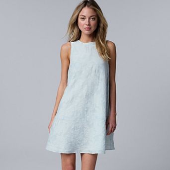 Women's Simply Vera Vera Wang Jacquard A-Line Dress