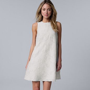 Women's Simply Vera Vera Wang Jacquard A-Line Dress