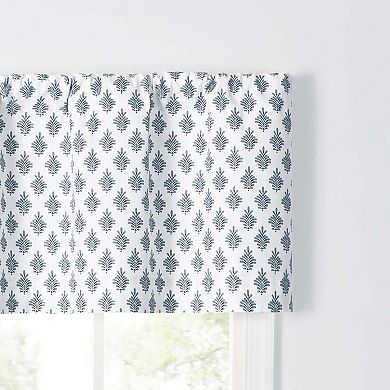 Manchester Rod Pocket, 100% Cotton, Machine Wash And Dry, Scallop Valance Lined