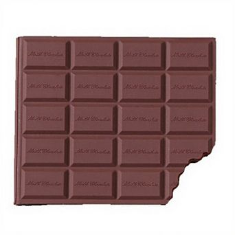 3 pc Chocolate Bar Notebook Set with Realistic Design and Bite-Edge Detail 80 Pages