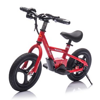 Whisen 24V Kids Ride On Electric Dirt Bike with Height Adjustable PU Seater