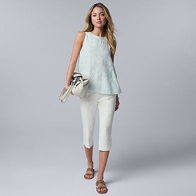 Women's Simply Vera Vera Wang Burnout Tank Top