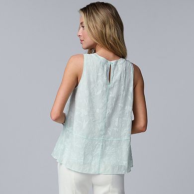 Women's Simply Vera Vera Wang Burnout Tank Top