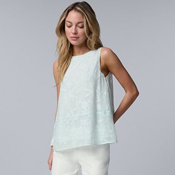 Women's Simply Vera Vera Wang Burnout Tank Top