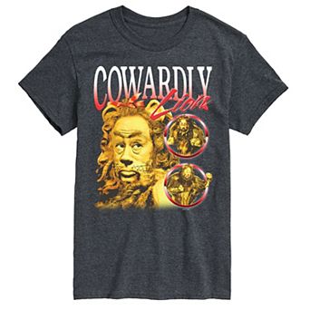 Men's The Wizard Of Oz Cowardly Lion Graphic Tee