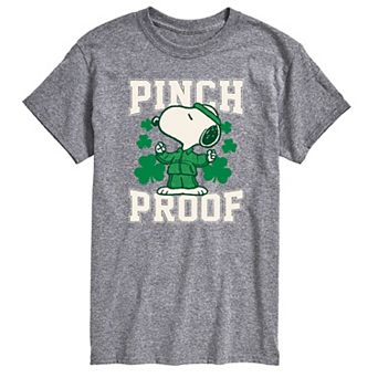 Men's Peanuts Snoopy Pinch Proof Graphic Tee