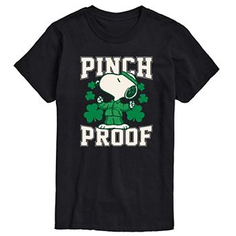 Men's Peanuts Snoopy Pinch Proof Graphic Tee