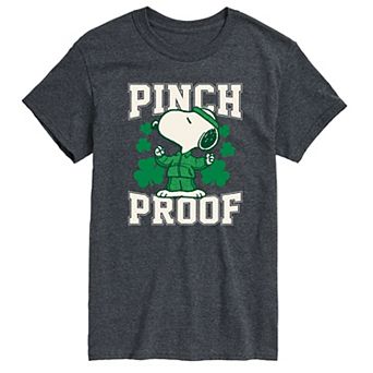 Men's Peanuts Snoopy Pinch Proof Graphic Tee