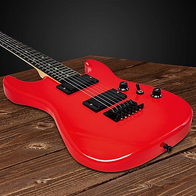 LyxPro Electric Guitar Kit, 36” Electric Guitar with Amp & Electric Guitar Accessories