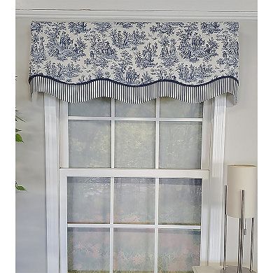 Waverly Glory 3" Rod Pocket Lining Luxurious And Elegant Window Treatment Valance