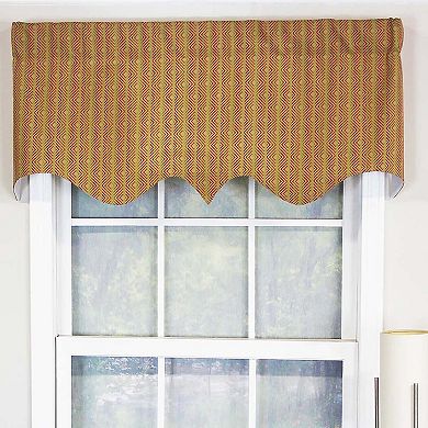 Serrated Window Treatment Regal Premium Valance 3" rod pocket