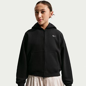 Girls 8-20 Nike Oversized Fleece Full-Zip Hoodie