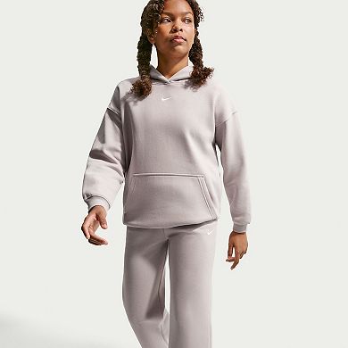 Girls 7-16 Nike Sportswear Studio Fleece Open-Hem Pants