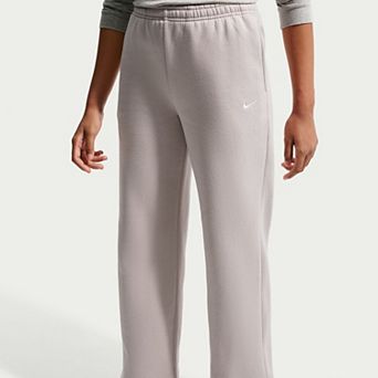 Girls 7-16 Nike Sportswear Studio Fleece Open-Hem Pants
