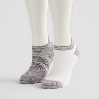 Women's Dr. Motion 2-Pack Space Dye Ankle Compression Socks