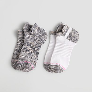 Women's Dr. Motion 2-Pack Space Dye Ankle Compression Socks